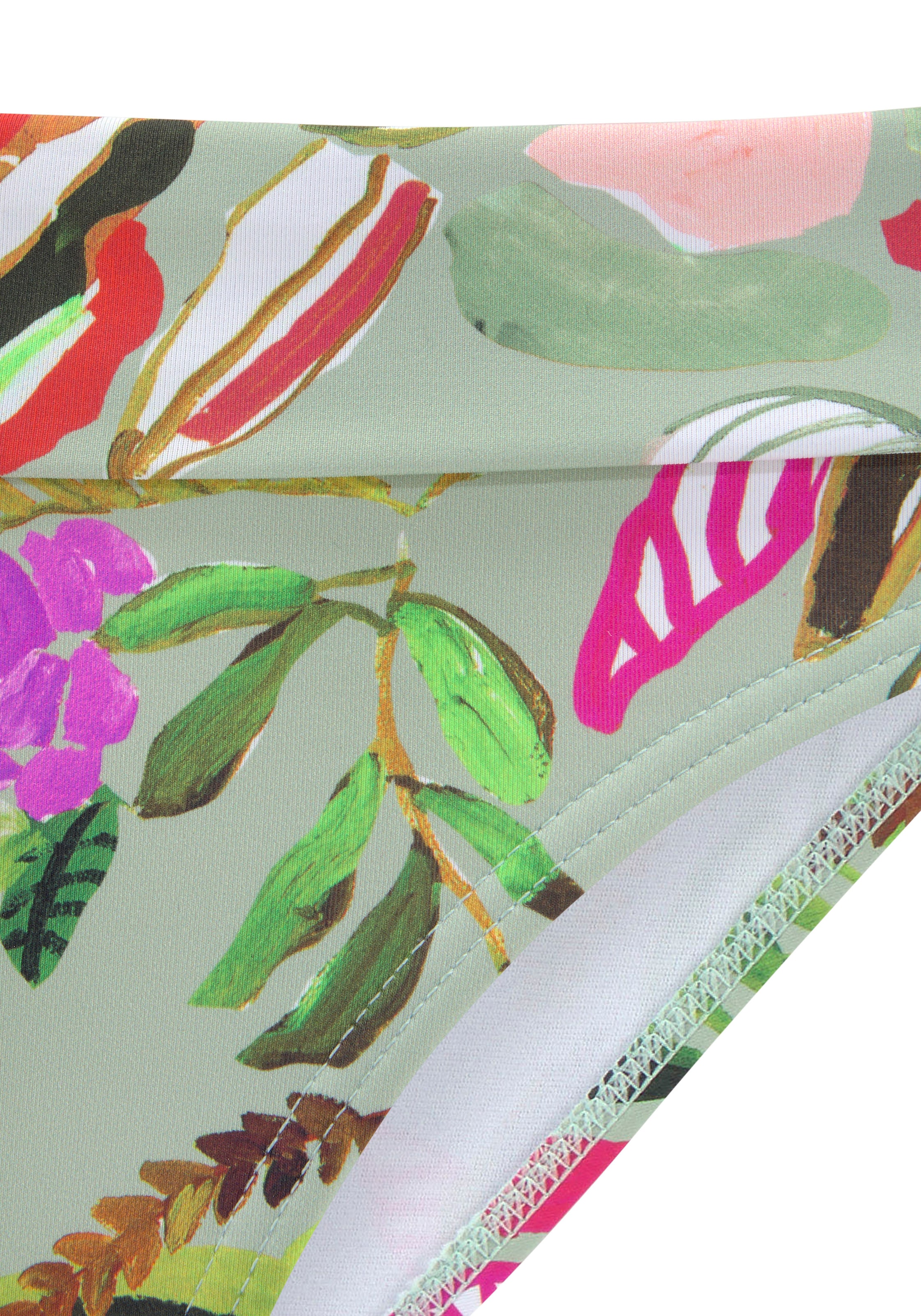 s.Oliver Долнище на бански тип бикини 'Herbst' в зелено