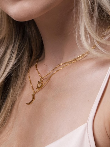 Amberz Ketting 'Lola' in Goud