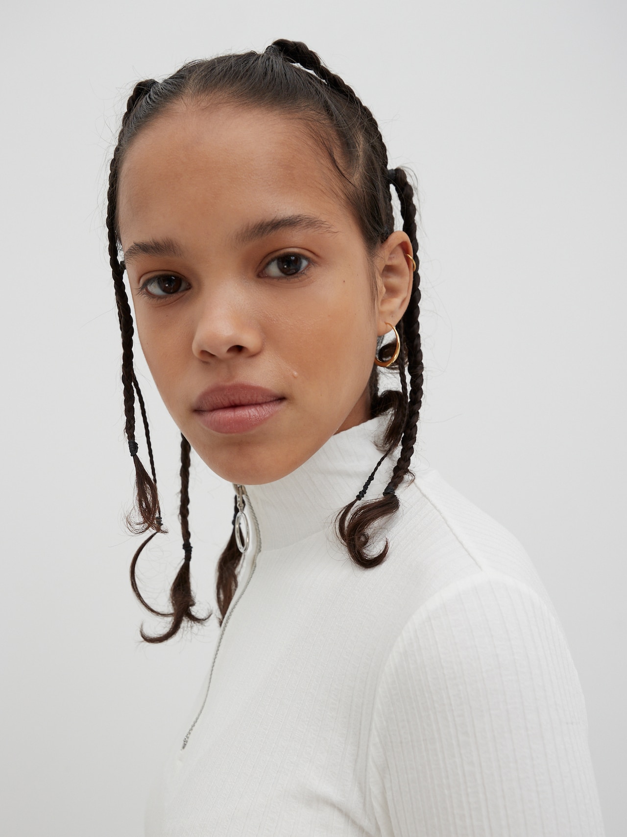 EDITED Produits T-shirt 'Svetlana' blanc