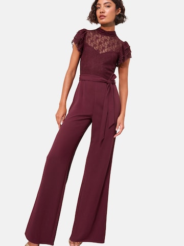 Friends Like These Jumpsuit in Purple: front