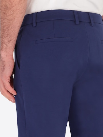 Distretto12 Regular Chino Pants 'Milano' in Blue