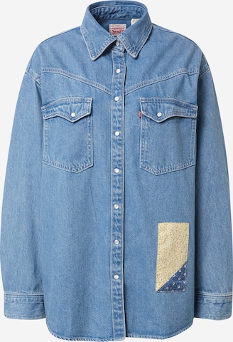LEVI'S ® Bluza 'Dorsey XL Western' | modra barva: sprednja stran