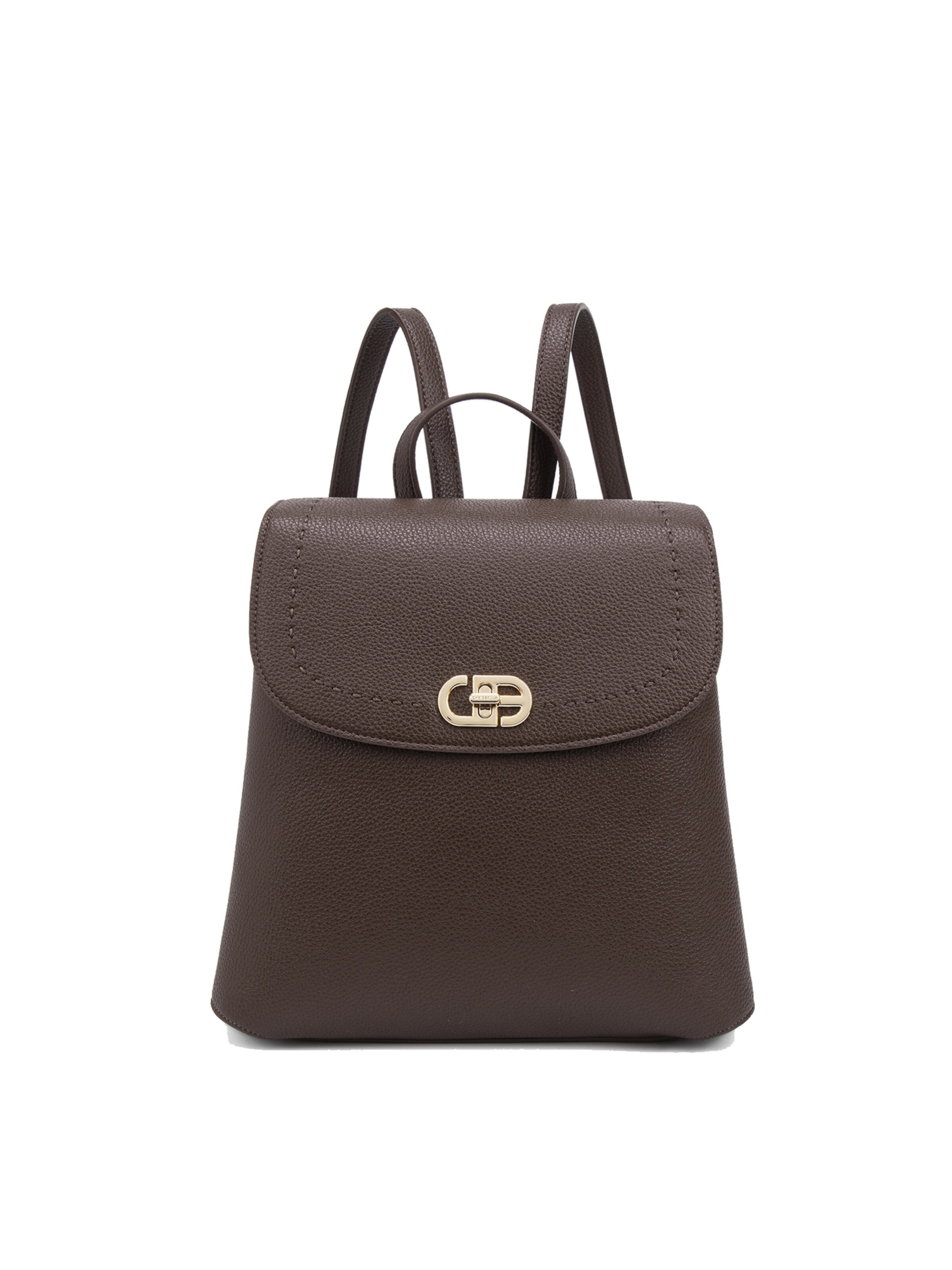 Chrisbella Backpack 'Viviana Ultra' in Brown: front