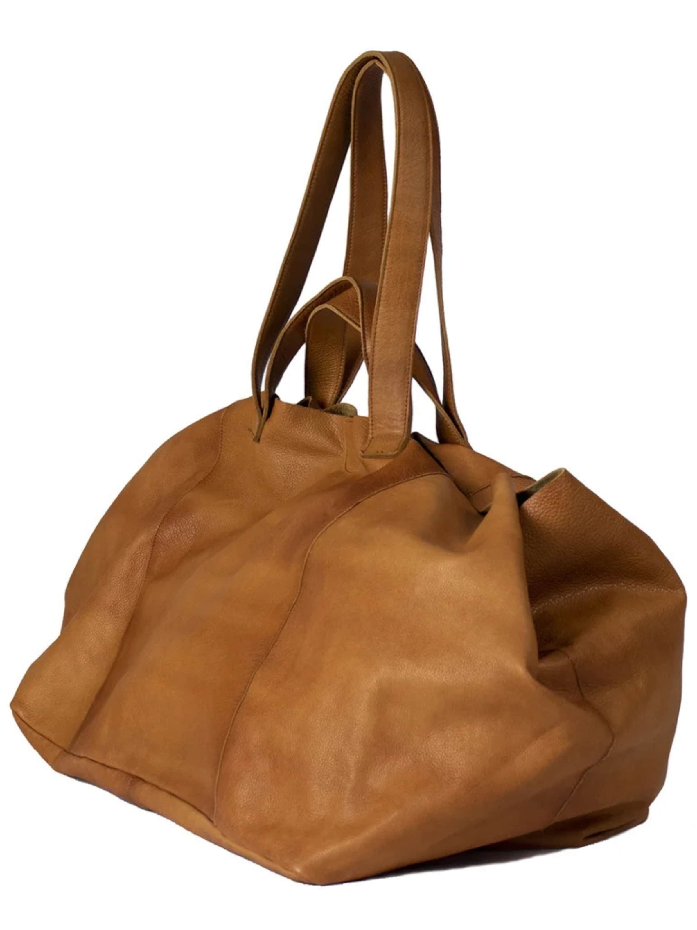 RE:DESIGNED Shopper ' Fie ' in Brown: front