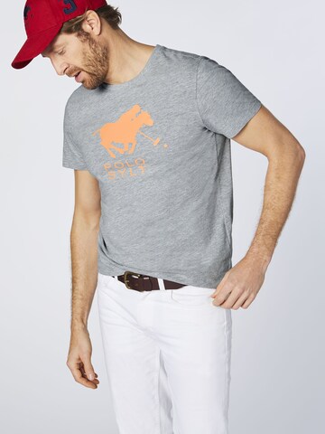 Polo Sylt T-Shirt in Grau