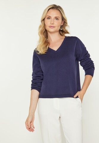 usha BLACK LABEL - Jersey en azul: frente