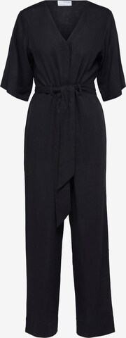 SELECTED FEMME Jumpsuit in Black: front