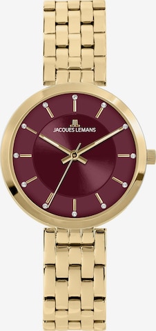 Jacques Lemans Uhr in Gold: Vorderseite
