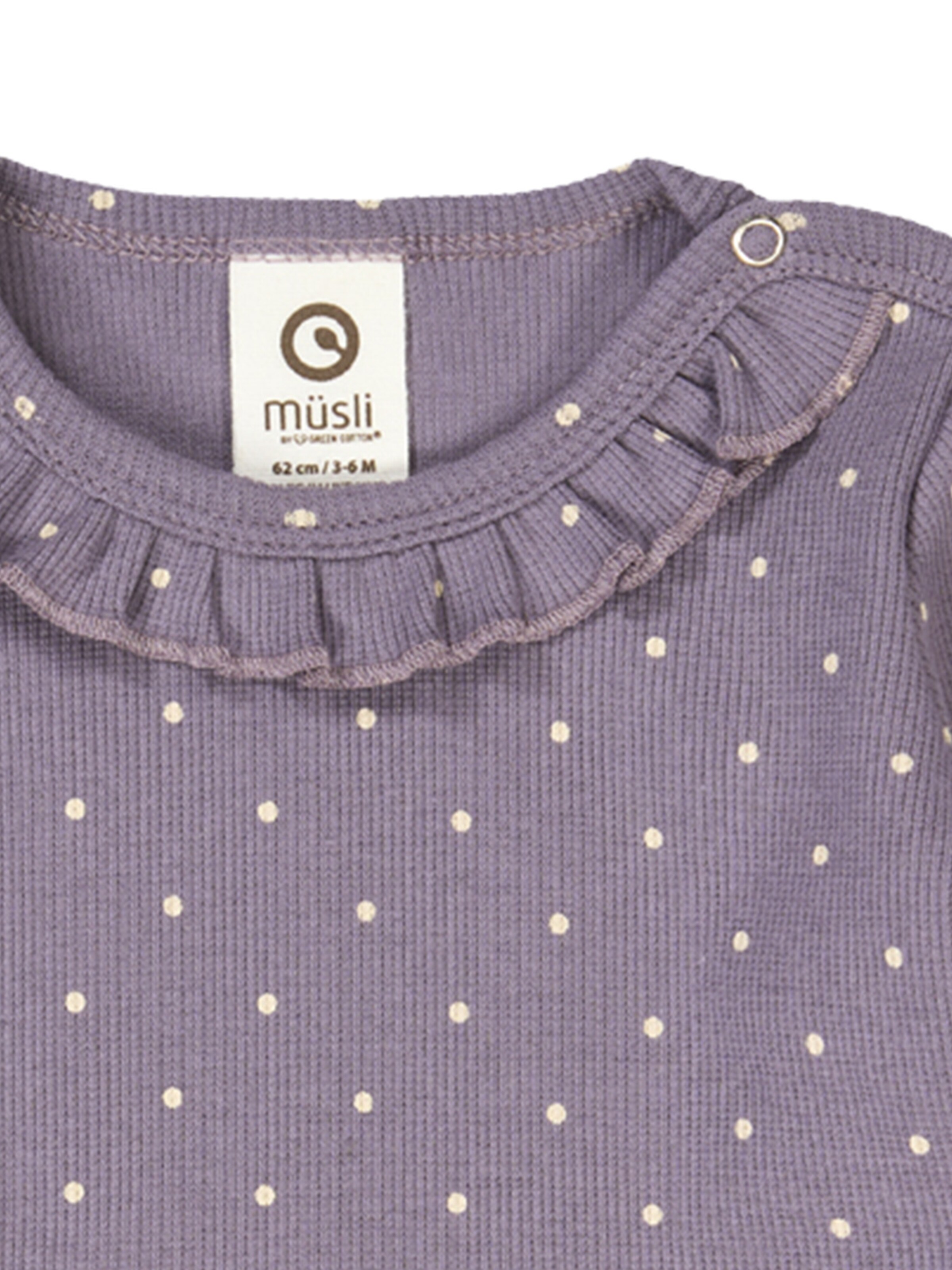 Müsli by GREEN COTTON - Camisola em roxo