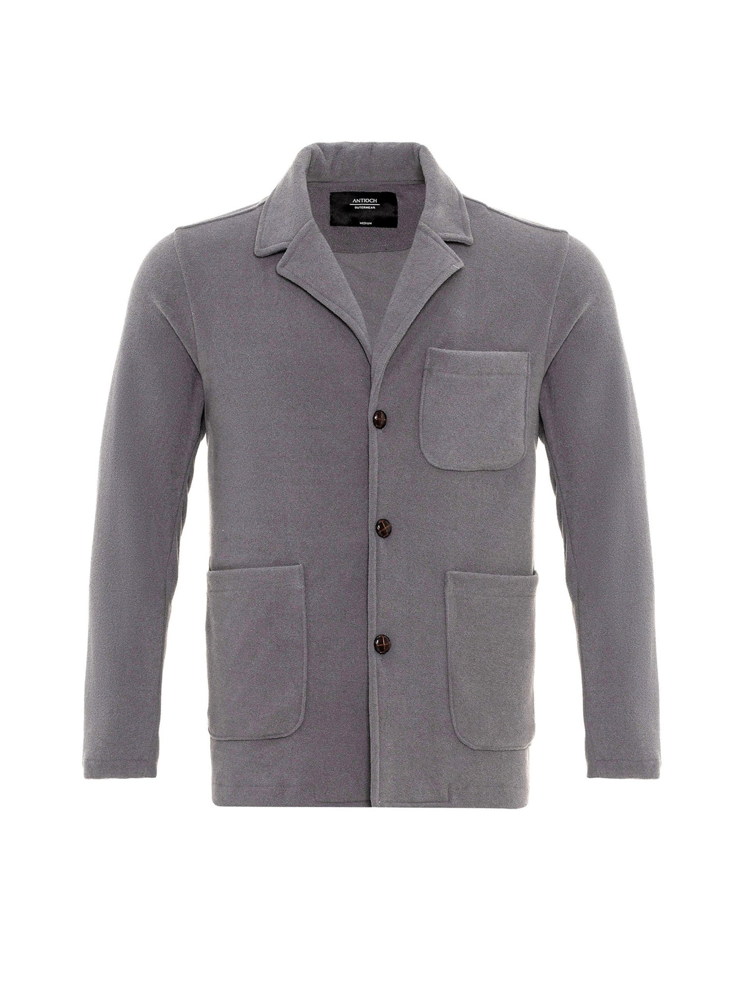 Cappotto di mezza stagione Antioch di colore grigio, Visualizzazione prodotti