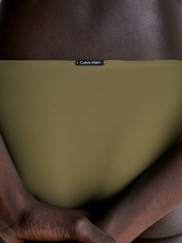 Calvin Klein Swimwear - Cueca biquíni 'Neo' em verde