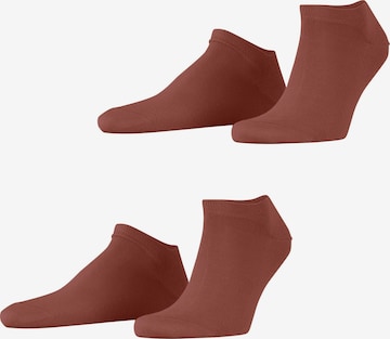 ESPRIT Füßlinge 'Basic Uni 2-Pack' in Rot: Vorderseite