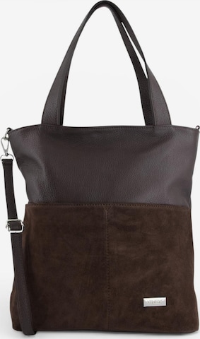 VENEZIA Shopper 'Venezia' in Braun: Vorderseite