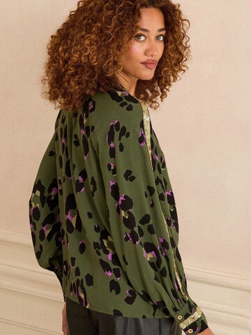 Camicia da donna di love & roses in verde