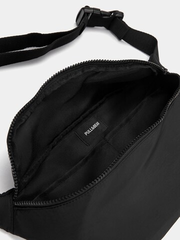 Pull&Bear Gürteltasche in Schwarz