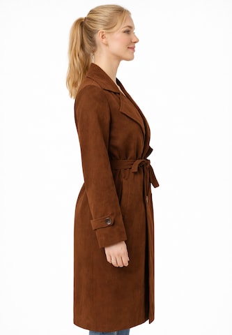 Elara Overgangsfrakke i brun