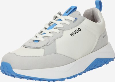 HUGO Sneakers laag 'Kane' in de kleur Crème / Lichtblauw / Grijs, Productweergave