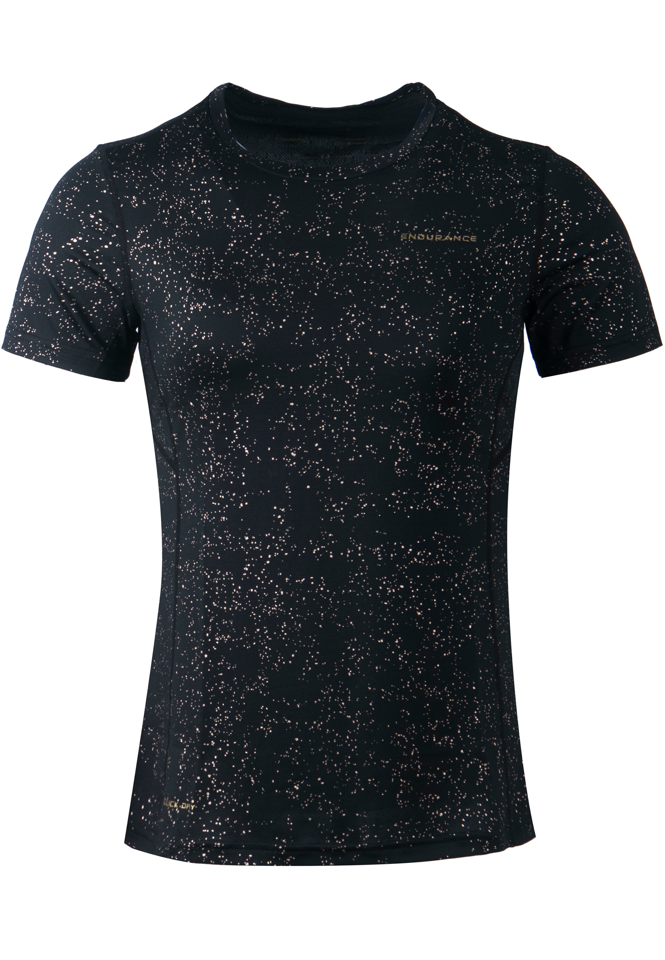 ENDURANCE Funktionsshirt 'Beinie' in Schwarz: Vorderseite