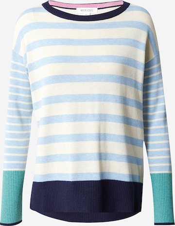 WHITE STUFF Sweater 'OLIVE ' in Blue: front