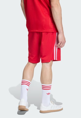 ADIDAS ORIGINALS Regular Trousers 'Firebird' in Red