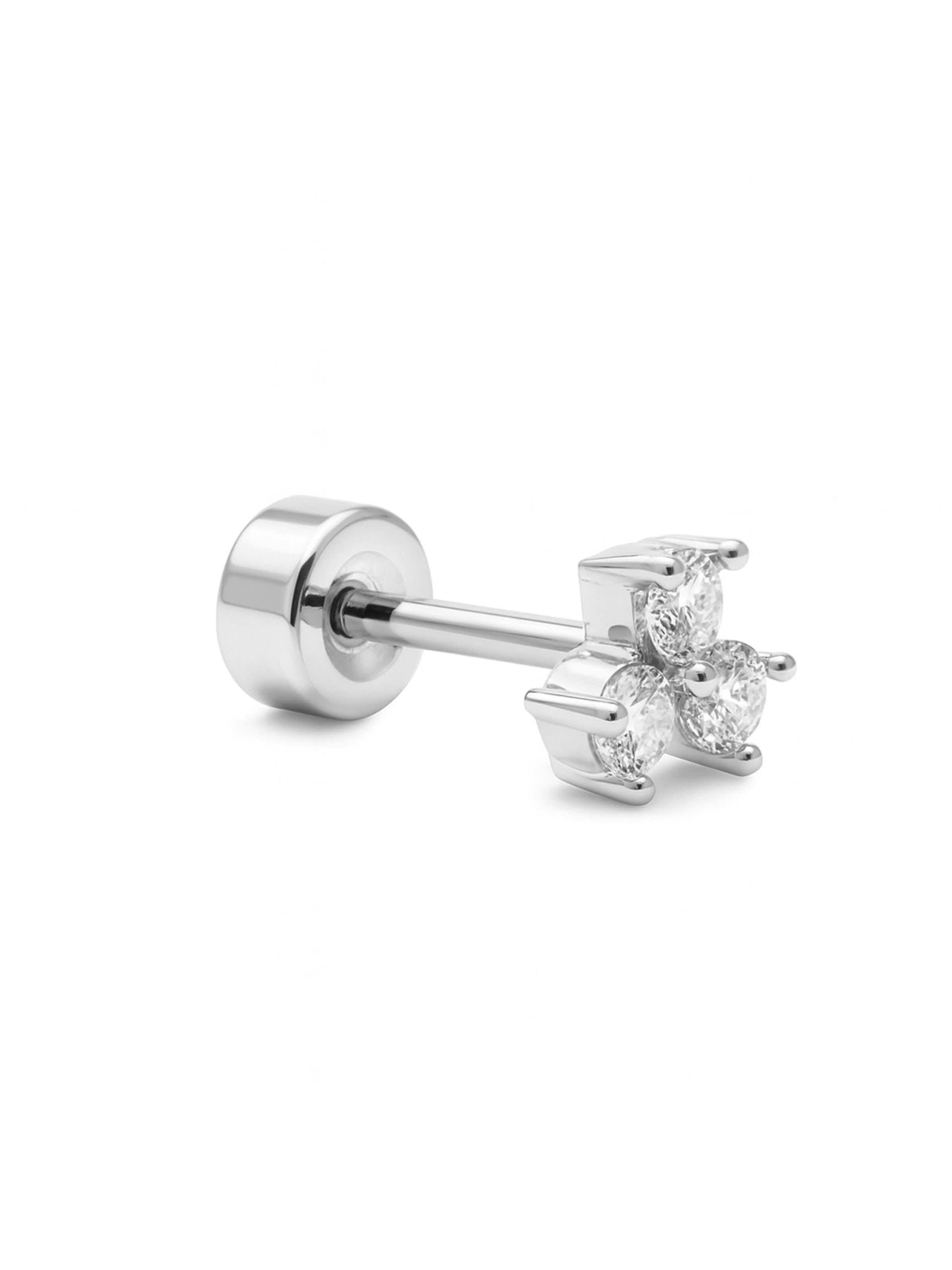 Luxenter Piercings 'Liram' in Silver
