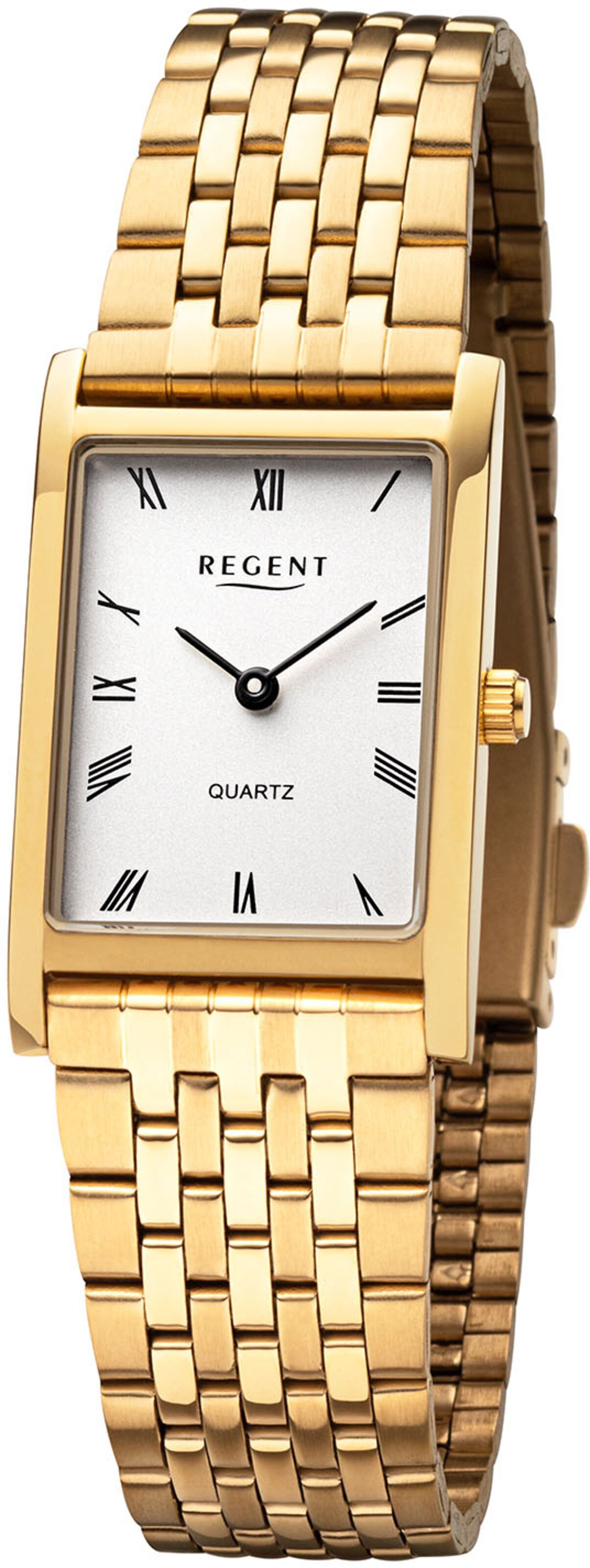REGENT Analog Watch in Gold: front