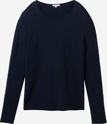 TOM TAILOR Sweater in Blue: front