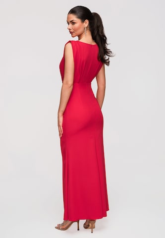 Ombre Avondjurk in Rood