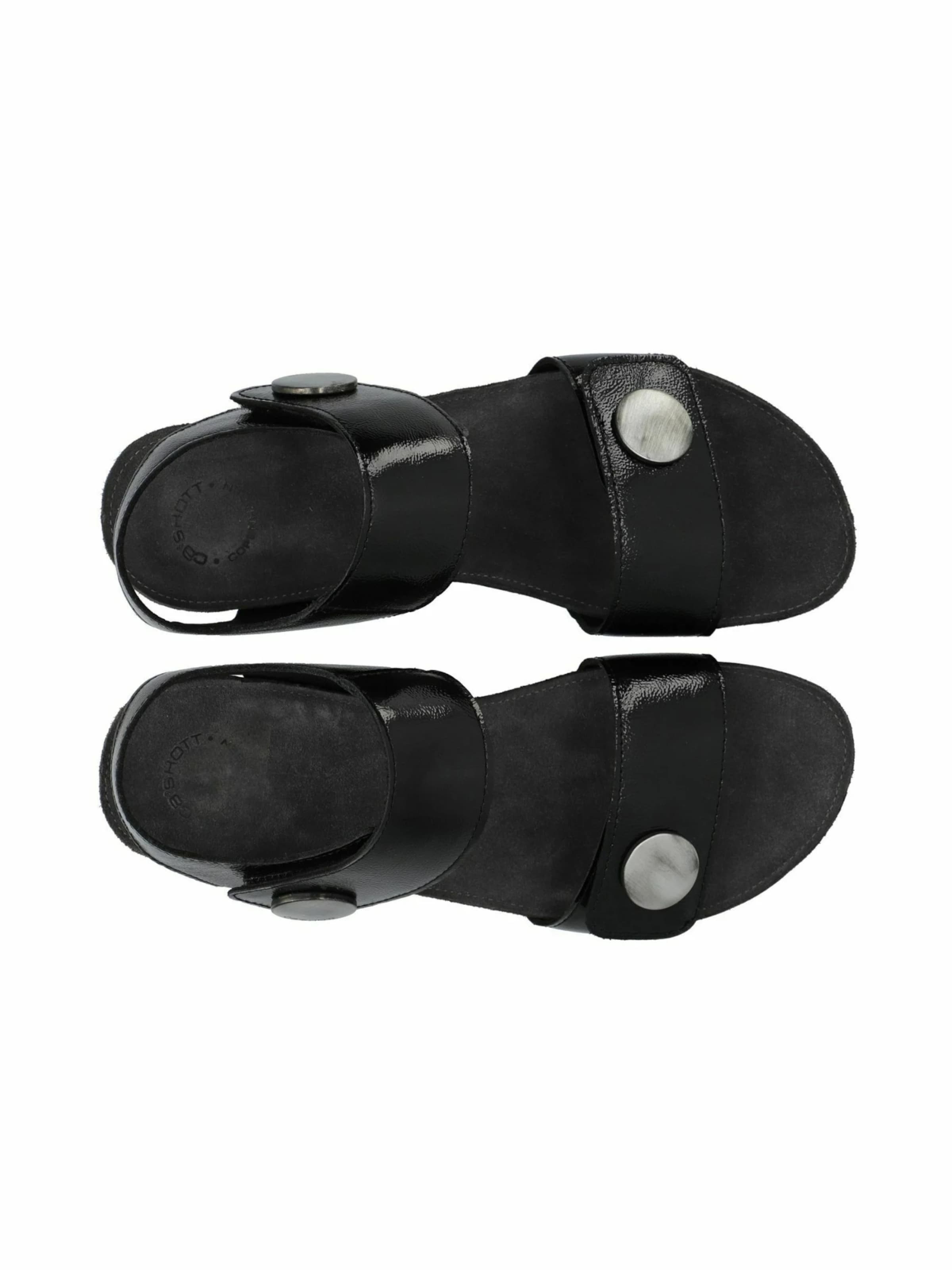 Ca'Shott Sandaalit 'Ava' värissä musta