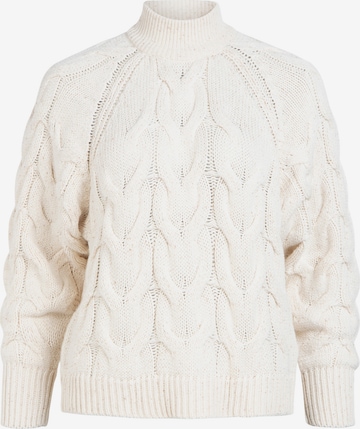 OBJECT Sweater 'AMINA' in Beige: front