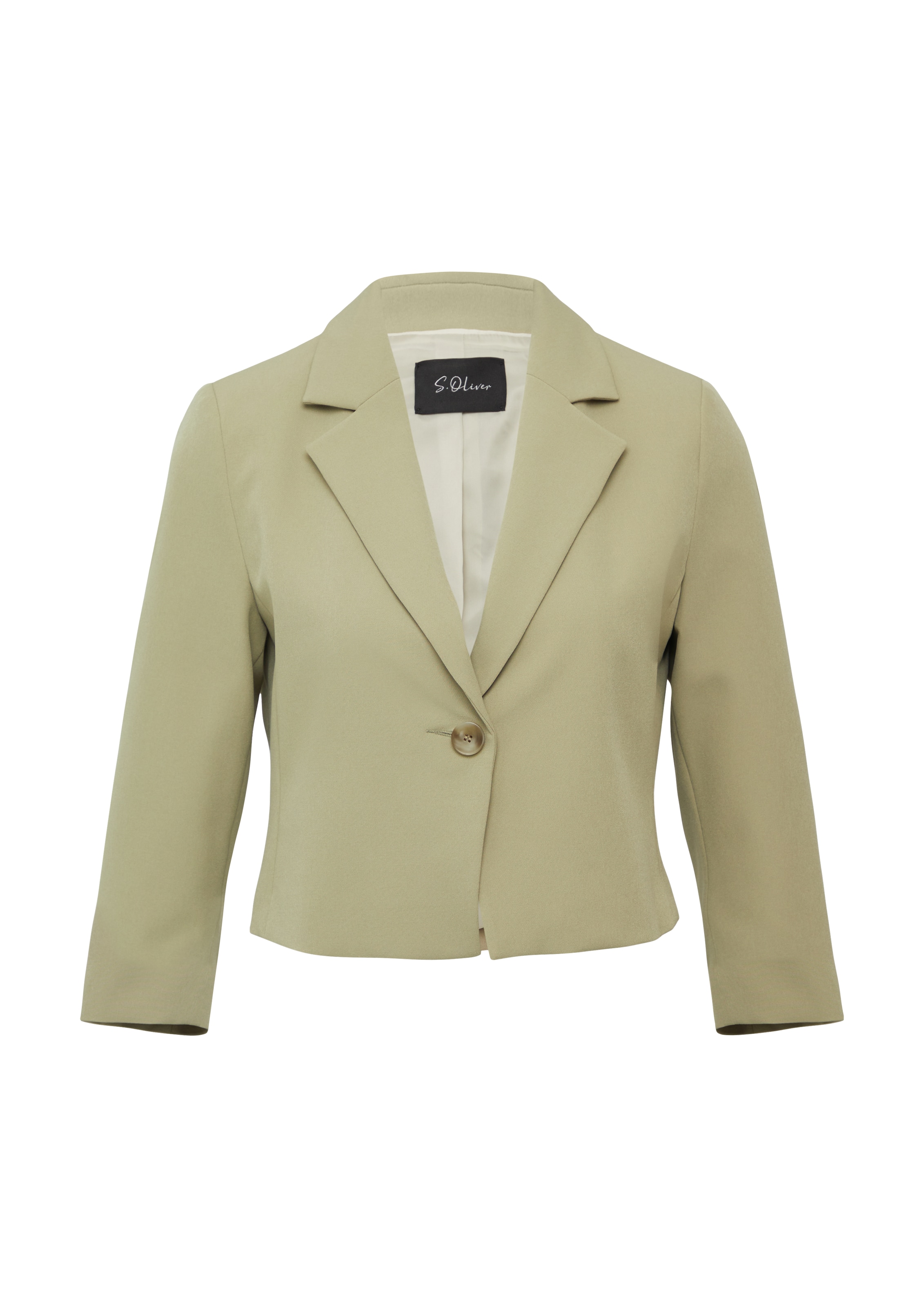 Blazer s.Oliver BLACK LABEL en vert : devant