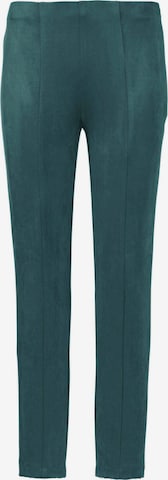 Goldner Slim fit Trousers in Green: front
