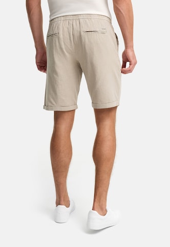 INDICODE JEANS Regular Chino trousers 'Tryto' in Beige