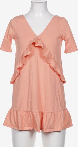 ASOS DESIGN Curve Dress in XXXS-XXS in Pink: front