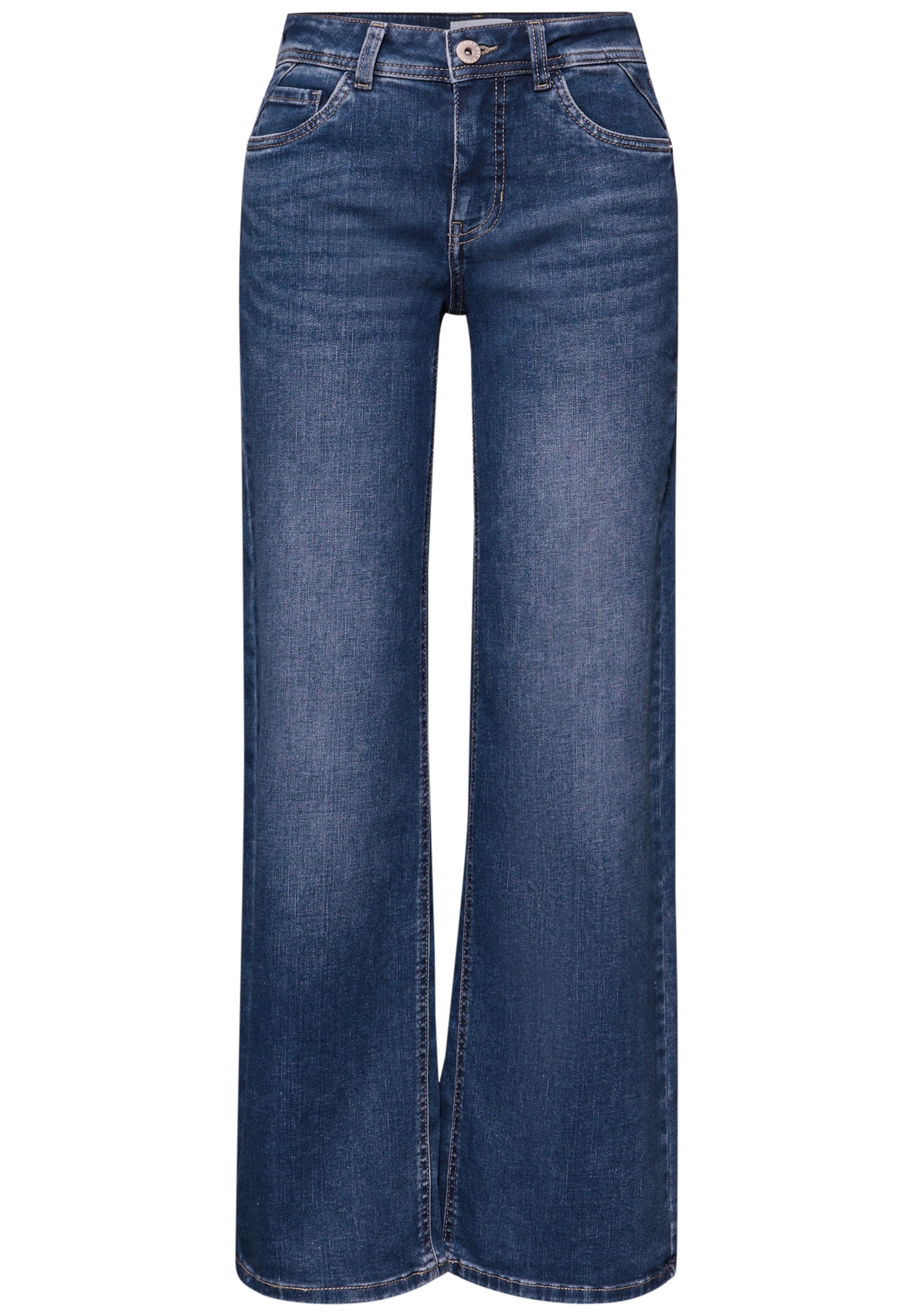 Street One Studio Regular Jeans in Blue: front