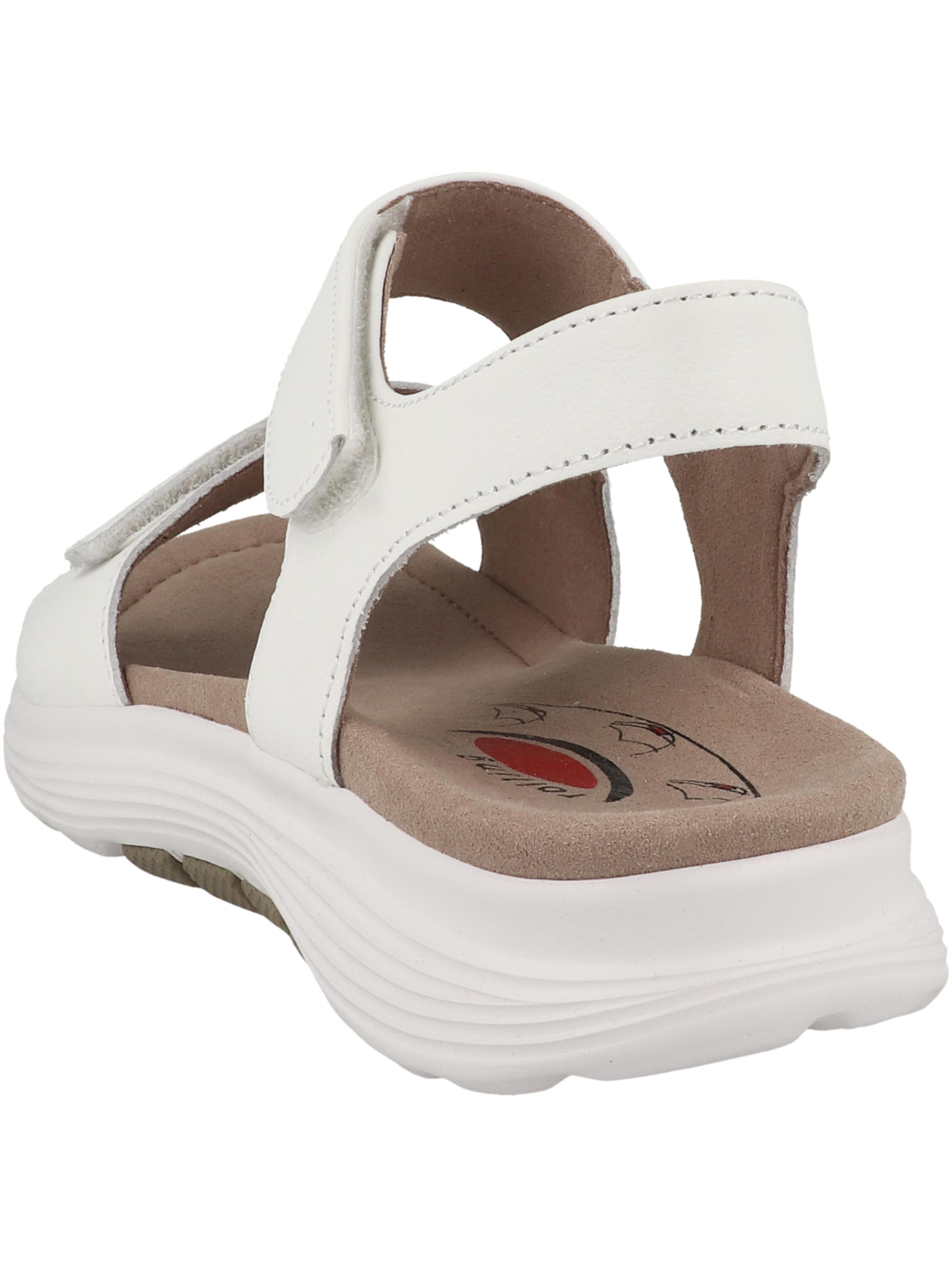 GABOR - Sandalias con hebilla en blanco