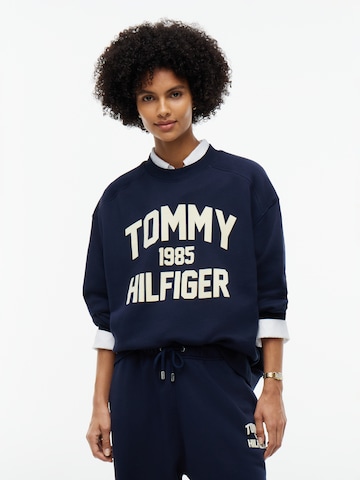 TOMMY HILFIGER Sweatshirt 'VARSITY' in Blau: Vorderseite