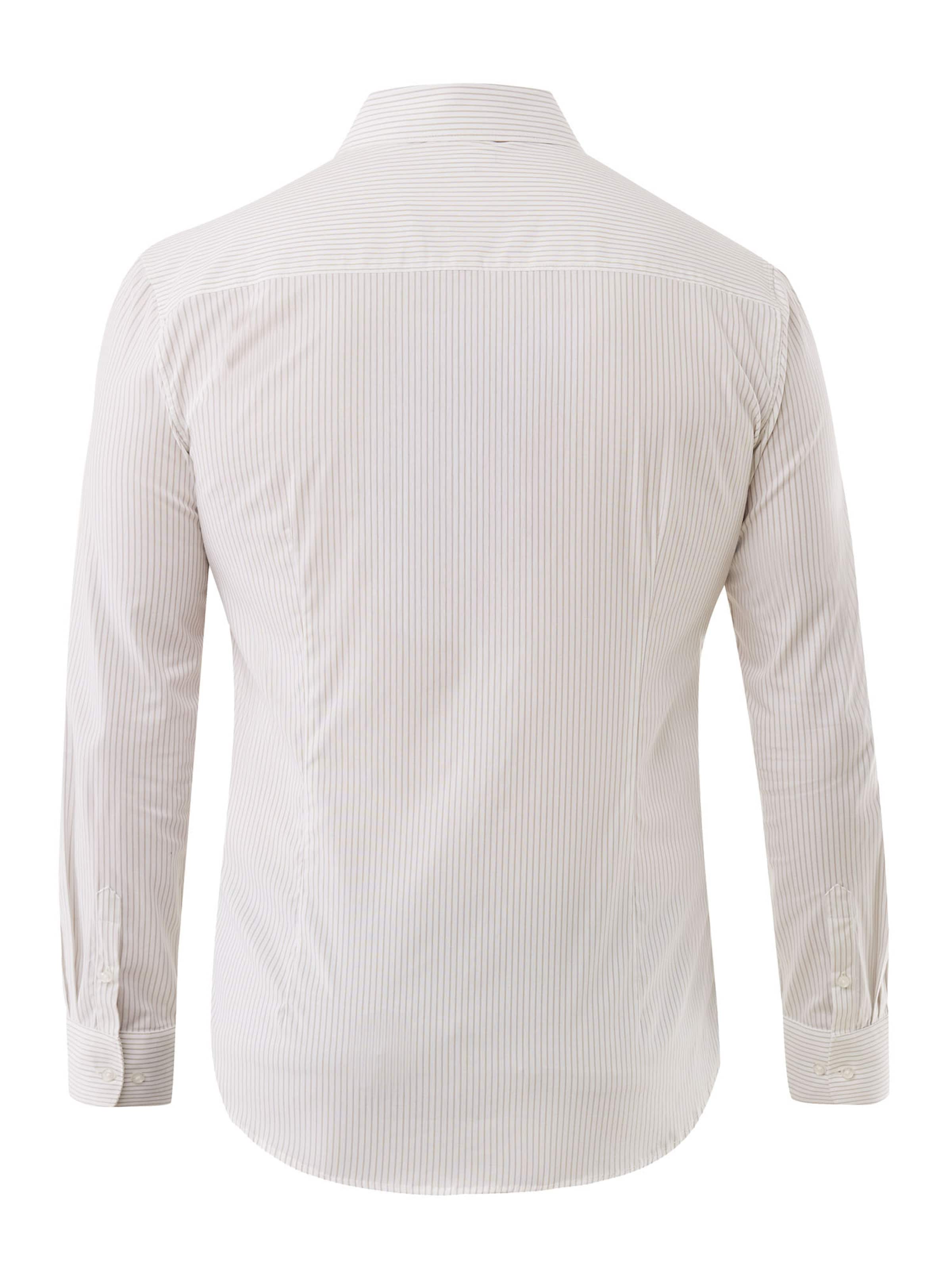 MEXX Slim Fit Skjorte 'Aneto' i grå