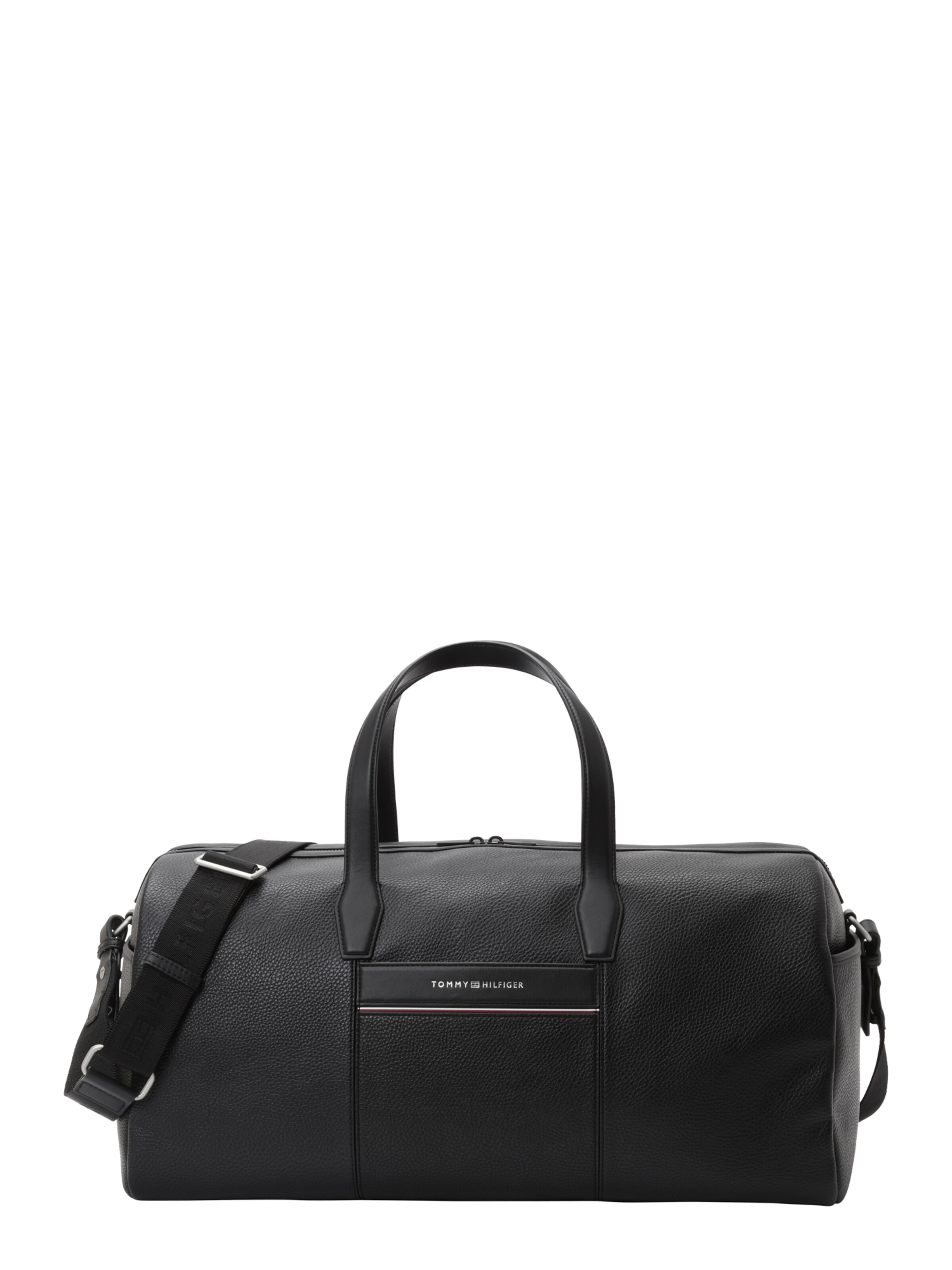 TOMMY HILFIGER Weekendväska i svart: framsida