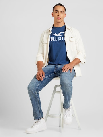 HOLLISTER - Camiseta en azul