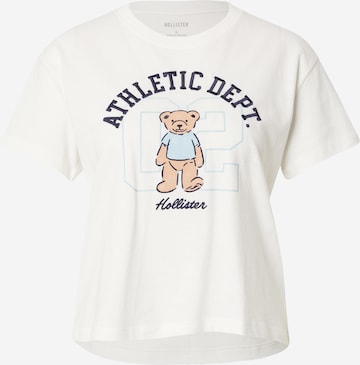 HOLLISTER Shirt in White: front