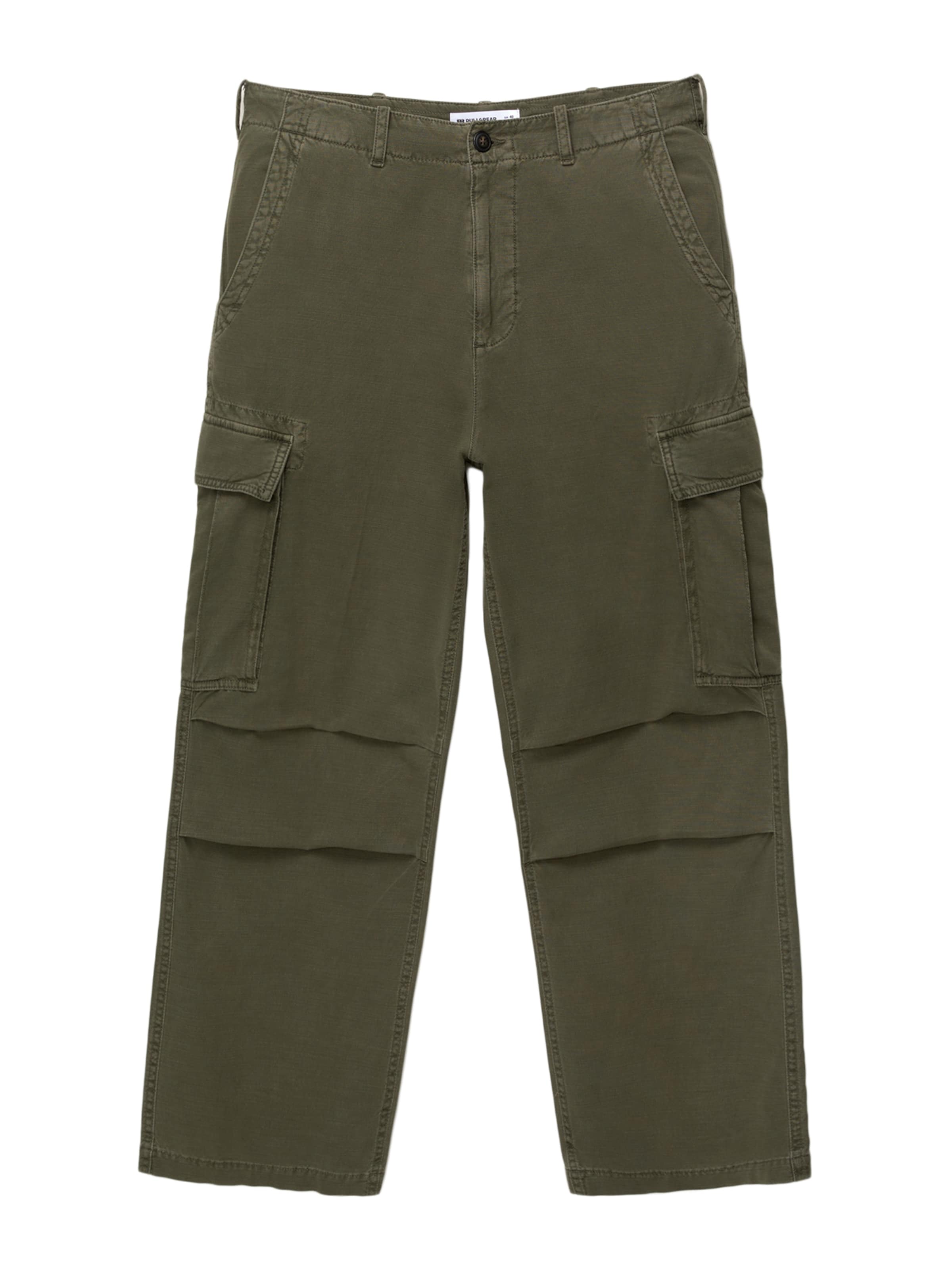 Pull&Bear Hose in Grün: Vorderseite