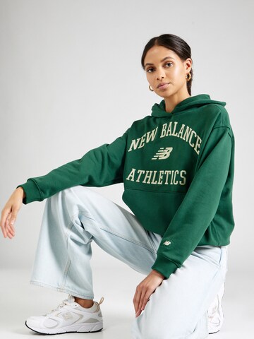 zaļš new balance Sportisks džemperis: no priekšpuses