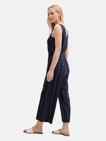 TOM TAILOR Jumpsuit in Blau