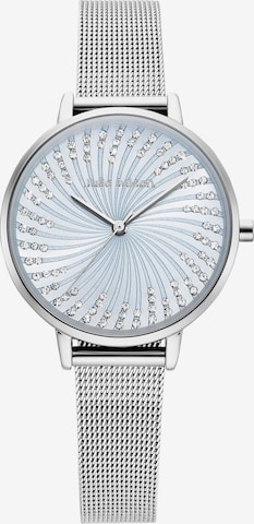 Montre à affichage analogique Julie Julsen en argent : devant