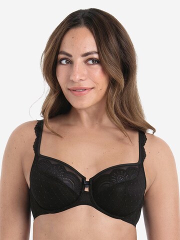 ROSA FAIA Bra 'Selma' in Black