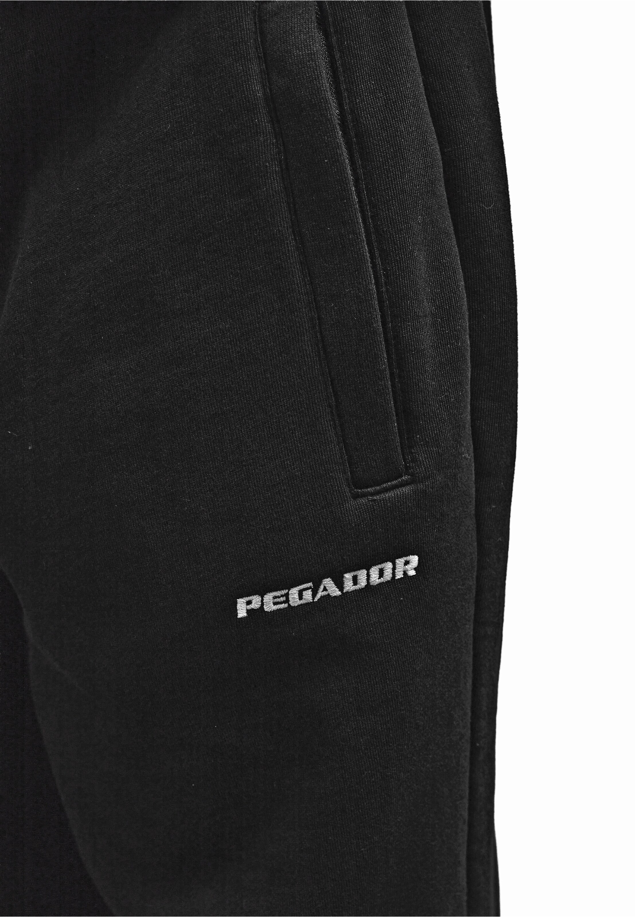 Loosefit Pantalon Pegador en noir