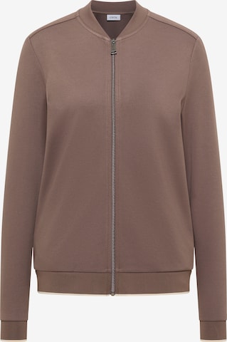 CECIL Sweatjacke in Grau: Vorderseite