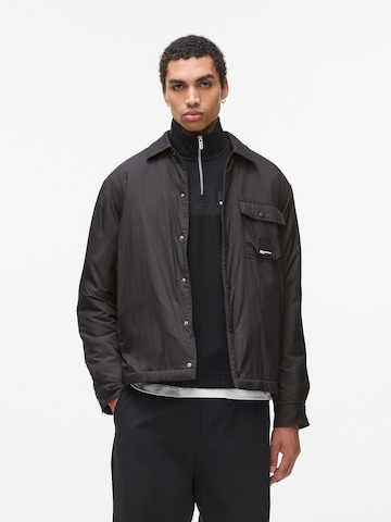 KARL LAGERFELD JEANS - Casaco de inverno em preto: frente