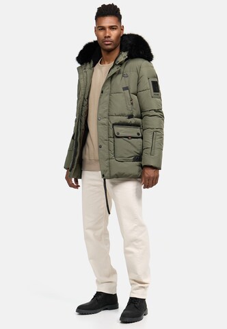 STONE HARBOUR Winter jacket 'Mironoo' in Green